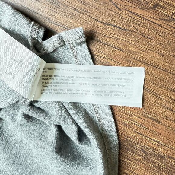 Hollister Gray Stretch Polo Shirt Women’s XS Y2K-Inspired - Picture 6 of 6